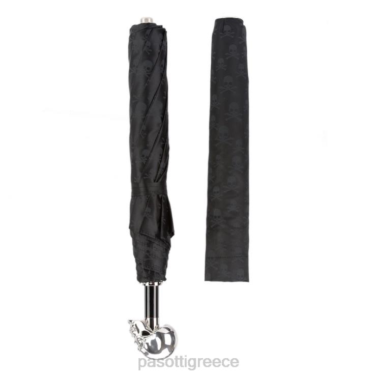 ομπρέλα | PASOTTI 64 pnt w33 - skulls print ασημένια ομπρέλα κρανίου 2N6B8173 άνδρες